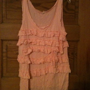 Coral J. Crew Ruffle Tank is being swapped online for free