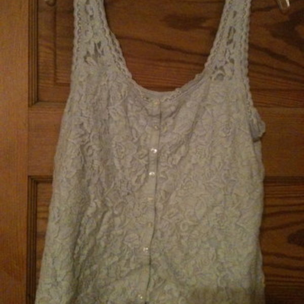 Grey Hollister Lace Crop Tank is being swapped online for free