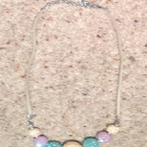 Dorothy Perkins Crystal Necklace - multi colour, shambala style.  is being swapped online for free