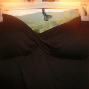 Black Tube Top NWT is being swapped online for free