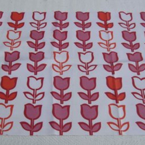 Cute Retro Oilcloth Fabric like Orla Kiely Available for Free Online