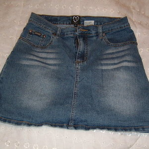 xoxo jean skirt is being swapped online for free