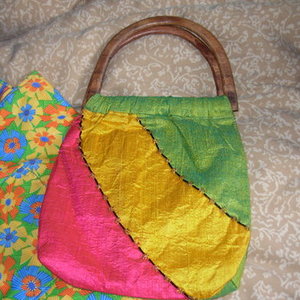 ethnic-silk bag is being swapped online for free