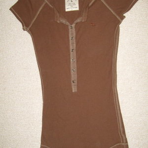 Abercrombie and Fitch brown top is being swapped online for free