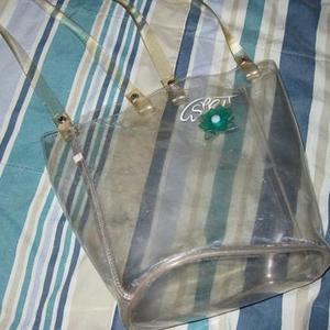 Esprit clear sm beach tote is being swapped online for free