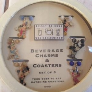 Disney collectable charms and coasters is being swapped online for free