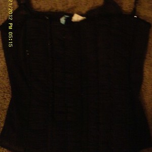 Sexy Black Evening Top Sz M By Marciano (Guess) is being swapped online for free
