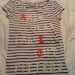 American Eagle Striped Tee is being swapped online for free