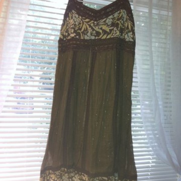 rue 21 brown sparkly sun dress is being swapped online for free