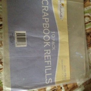 New scrap booking refills is being swapped online for free