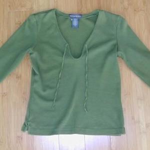 Banana Republic Ribbon Tie Top is being swapped online for free