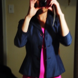 Periwinkle Blazer small is being swapped online for free