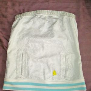 White Reversible Sporty Tube Top Small is being swapped online for free