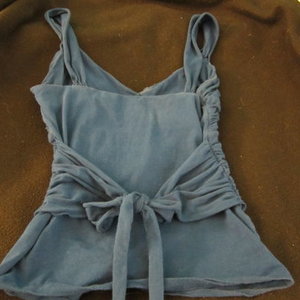 Blue bebe top is being swapped online for free