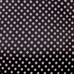 black and white polka dot long skirt is being swapped online for free