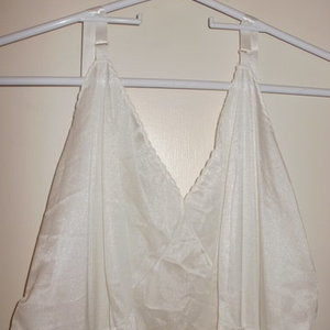 long white slip is being swapped online for free