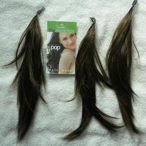 POP put on pieces miniclip hair extensions is being swapped online for free