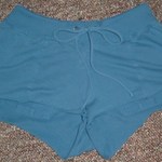 Blue lounge shorts sz small is being swapped online for free