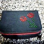 RHINESTONE CHERRY DESIGN WALLET is being swapped online for free