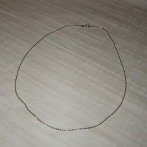 Silver chain necklace is being swapped online for free