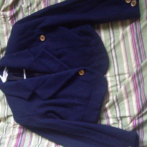 navy pea coat is being swapped online for free