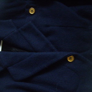 navy pea coat is being swapped online for free