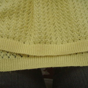 Yellow knit Dress is being swapped online for free