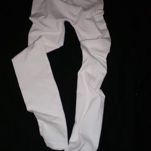 Poof white leggings  is being swapped online for free