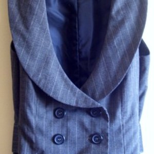 Gorgeous pin stripe vest. is being swapped online for free