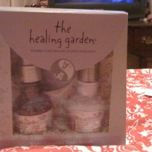 the healing garden lavender gift set is being swapped online for free