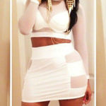 sexy clubbing set skirt top stripper?pole dancer? 10/12 uk bnwt sexy is being swapped online for free