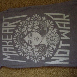 Obey grey top (S) is being swapped online for free