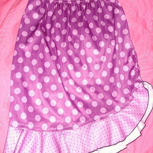 Kawaii Purple Polka Dot Skirt is being swapped online for free