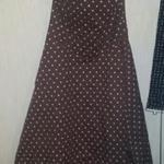 brown polka dot pin up dress is being swapped online for free