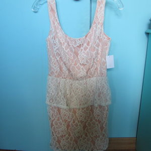 white lacey dress is being swapped online for free