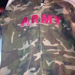 Army hoodie  is being swapped online for free