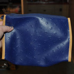 medium sized estee lauder makeup bag is being swapped online for free