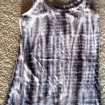 b/w Tye dye Tank is being swapped online for free