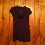 Wanna. V Purple scoop neck Medium  is being swapped online for free