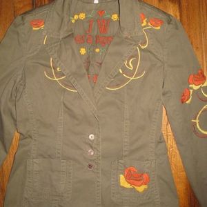 Embroidered Jacket MED is being swapped online for free