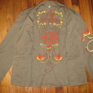 Embroidered Jacket MED is being swapped online for free