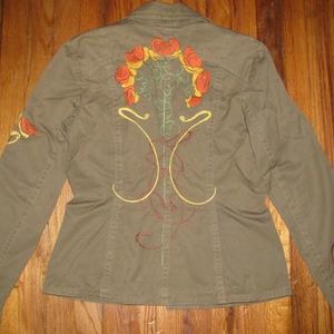 Embroidered Jacket MED is being swapped online for free