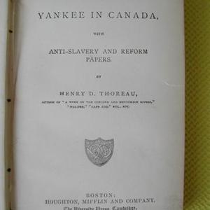 Antique Thoreau Book is being swapped online for free