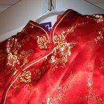 Red and Gold Chinese Mandarin Dress is being swapped online for free