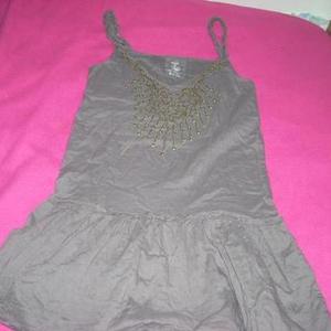 taupe boho top is being swapped online for free