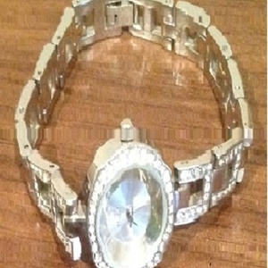 Spirit Silver Diamante/ Jewel Watch - One Size. is being swapped online for free