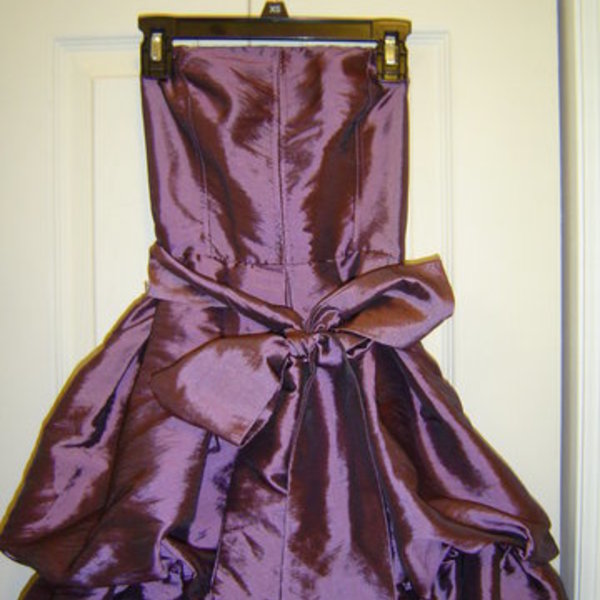Beautiful Purple Victorian Mini Dress is being swapped online for free