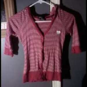 Wet Seal Striped Cardi is being swapped online for free