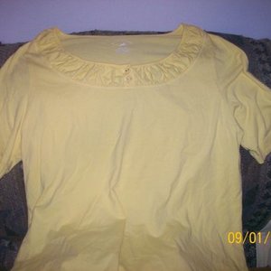 Yellow Top by White Stag Tee is being swapped online for free