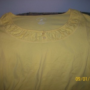Yellow Top by White Stag Tee is being swapped online for free
